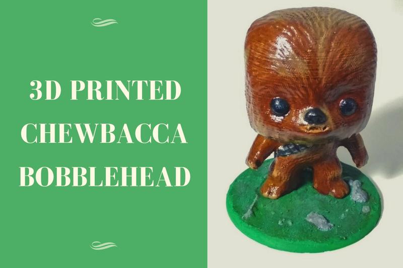 Chewbacca BobbleHead PLA spring