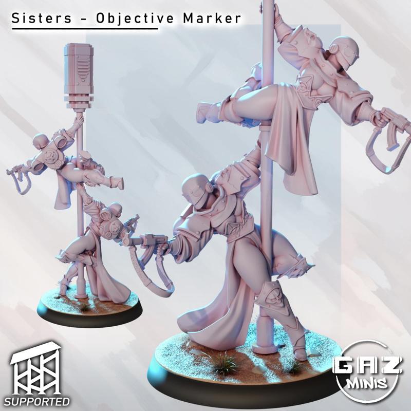 Sisters - Objective Marker dancers