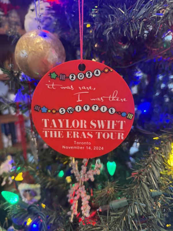 Taylor Swift Eras Tour Ornament