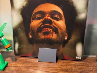 Vinyl Record Stand | Menu Holder