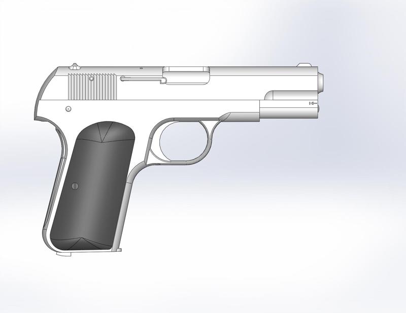 Colt 1903 Pocket Hammerless (Type I, II, and III)