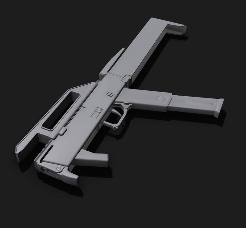 Magpul FMG-9 SMG (PropGun) 1/1 Size