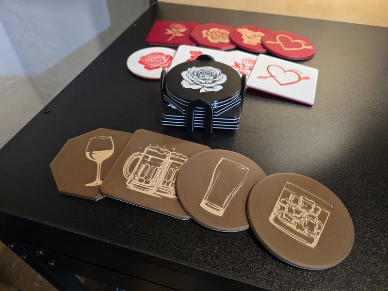 Mix and Match Stacking Coasters