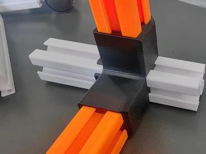 3030 aluminum profile three-way connector (reinforced for bending resistance)