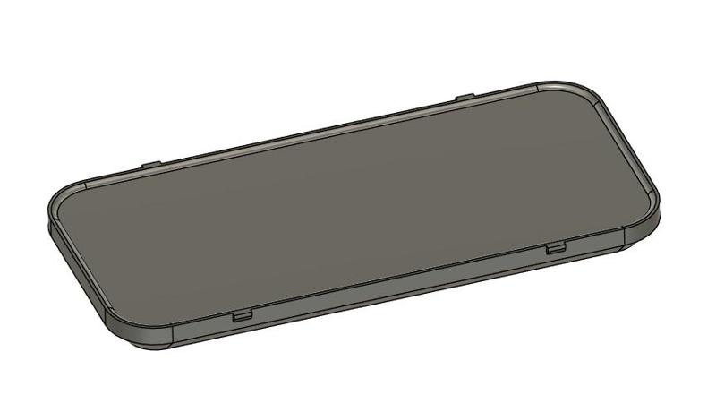 Wera Toolcheck Rugged box Inlay (STEP & .f3d)