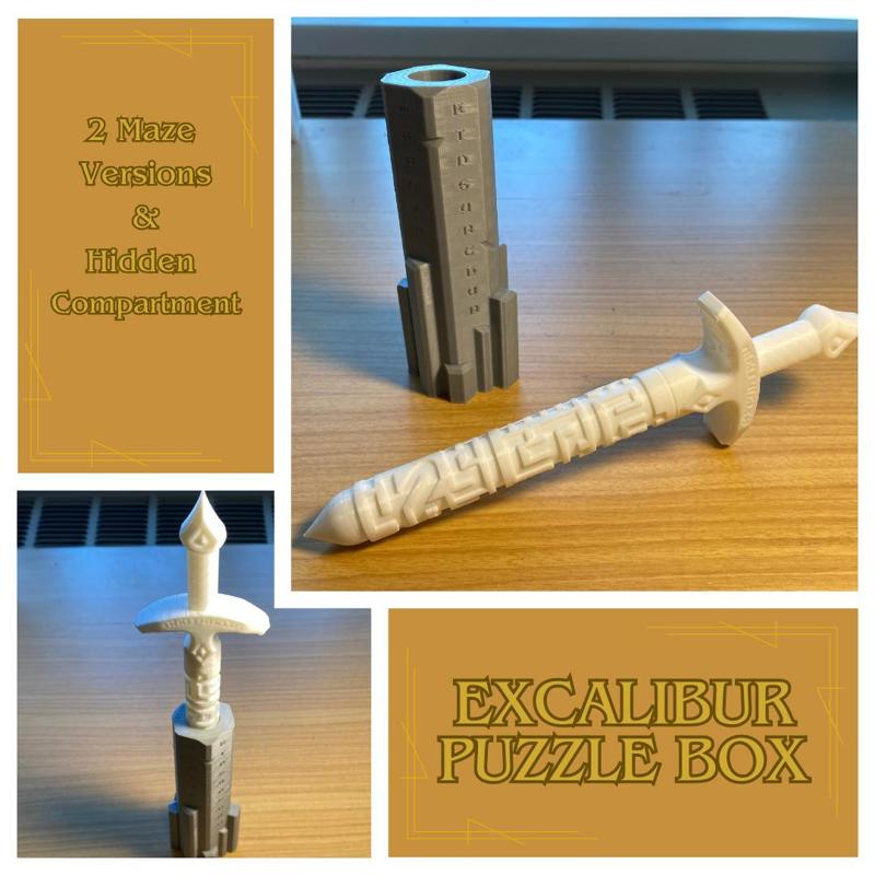 Excalibur Puzzle Box