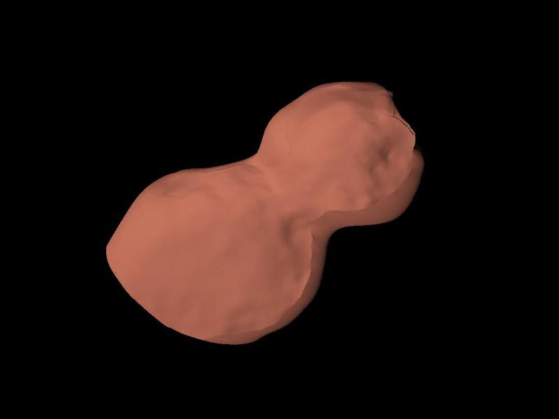 Arrokoth scaled one in one million