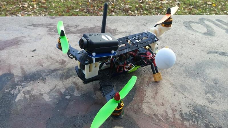 ELGAE FOV127 tilted camera mount for ZMR250
