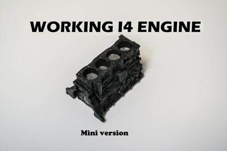 WORKING I4 ENGINE