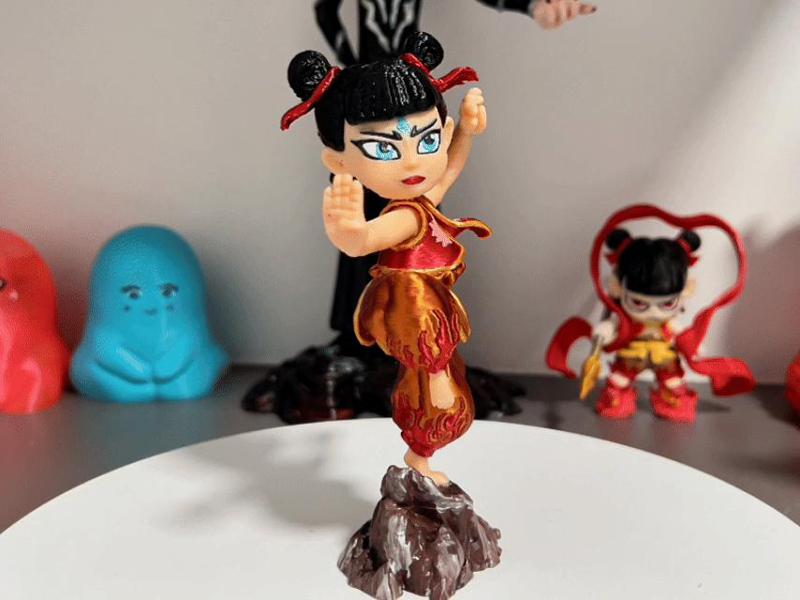 Nezha 2 - Spirit Pearl Nezha (Four, Six, and Eight Color Versions) Highly Detailed Alternative Nezha Figurine