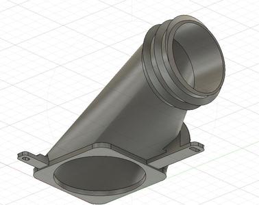 Anycubic Kobra S1 exhaust air hose