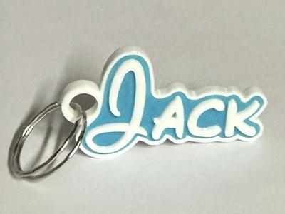 Name keychain Jack
