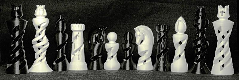 Organic Chess Set