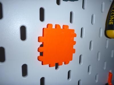 Polypanel Ikea Skadis Pegboard mounts