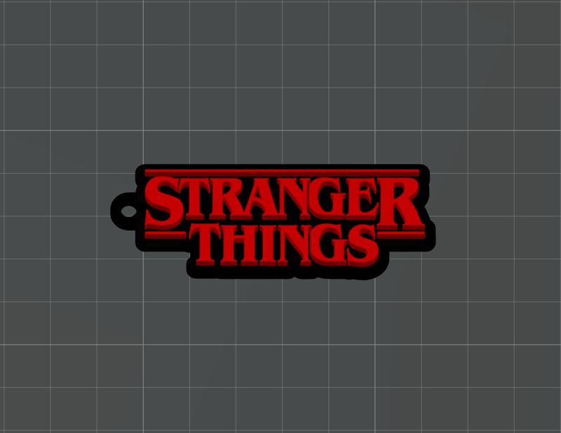 Stranger Things Keychain - Color Swap