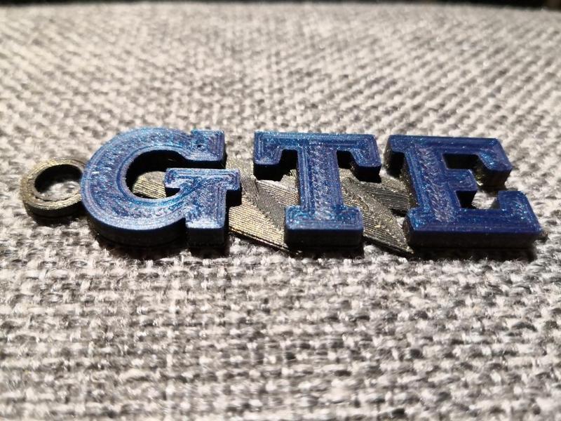 VW GTE keychain