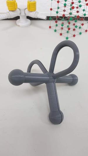 T-shaped molecular model