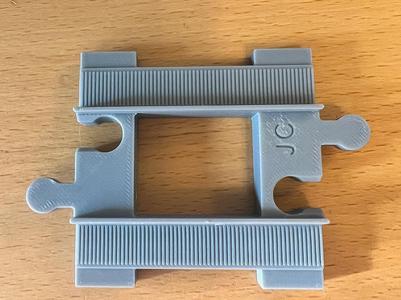 Duplo Train Track - Short Straight