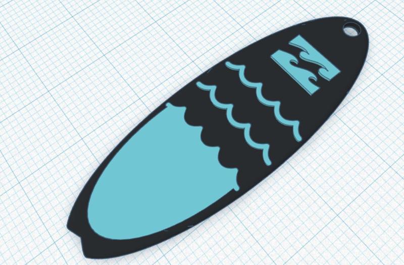 Keychain/Keychain Surf Table Surf Table Waves/Waves
