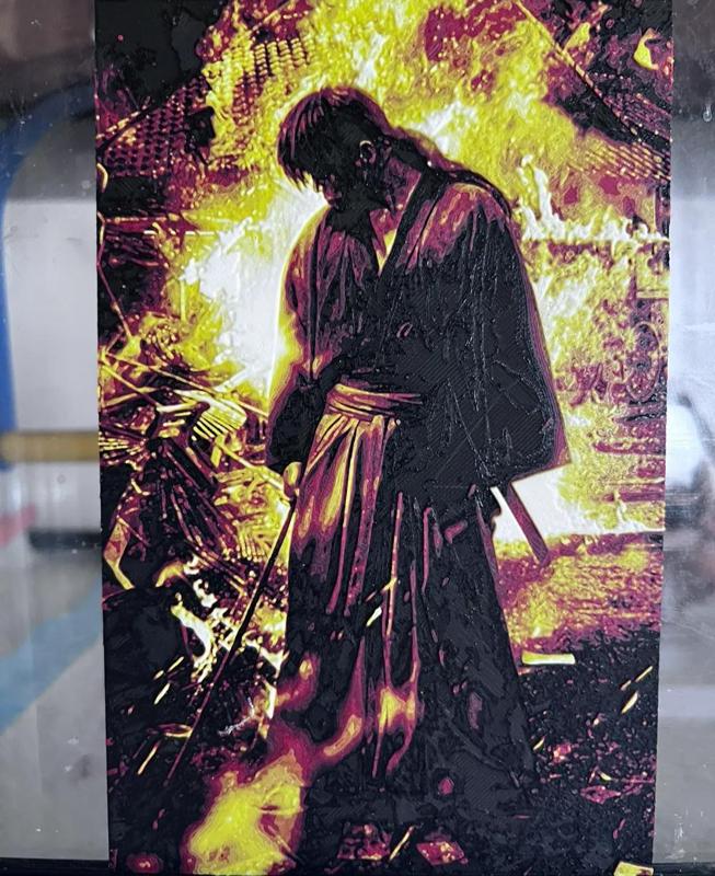 Kenshin (samurai X) hueforge