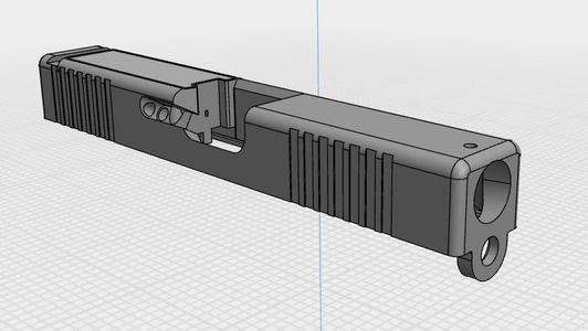 Glock 17/19 GEN5 slide for CNC