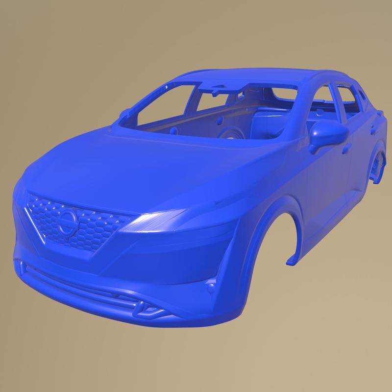 Nissan Qashqai 2022 PRINTABLE CAR BODY