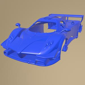 Pagani Zonda Revolucion 2013 PRINTABLE CAR BODY
