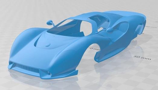 De Tomaso P72 2020 Printable Body Car