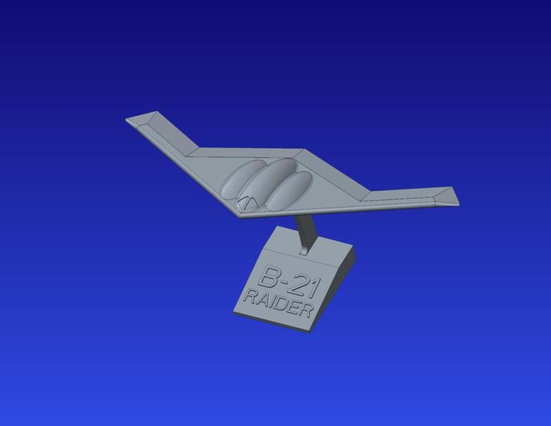 B-21 Simple desk model