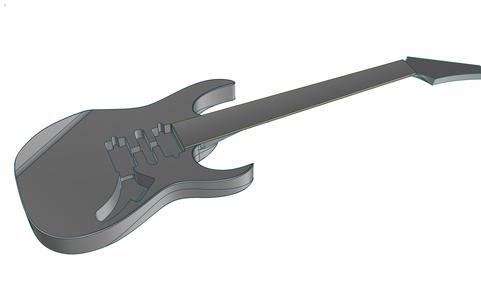 Ibanez UV70P 7 Strings STL and Vectors