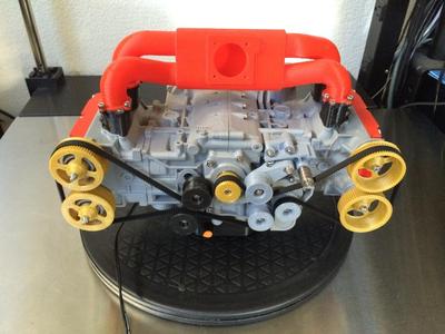 Subaru WRX EJ20 Boxer Engine Model - Fully Functioning