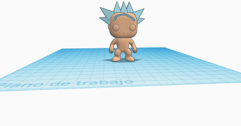 Funko pop rick ( rick and morty)