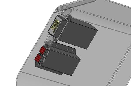 F-16 Cockpit LHS Eyebrows Scale 1:1