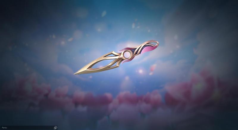 Mystbloom Kunai - VALORANT - Ready to Print