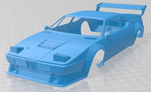 BMW M1 Procar Race Printable Printable Body Car