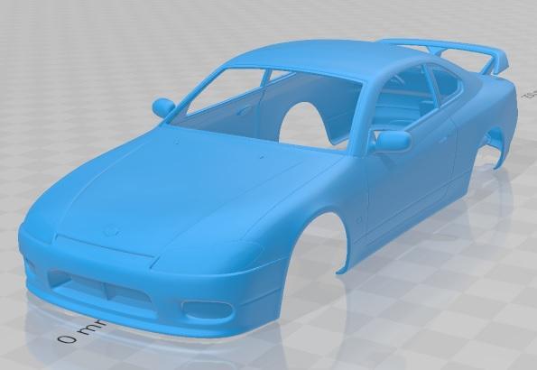 Nissan 240 SX Silvia S15 1999 Printable Body Car