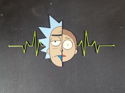 Rick  and Morty Split