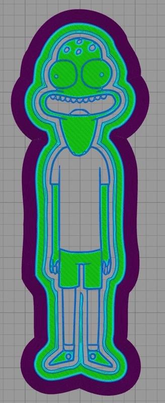 Solar Opposites Terry Cookie Cutter