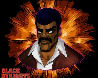 Black Dynamite , Stylized Sculpt