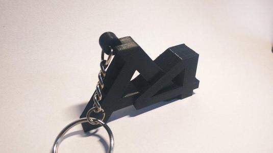 Audi A4 Keychain