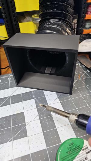 Fume Extractor Hood and Window Plate