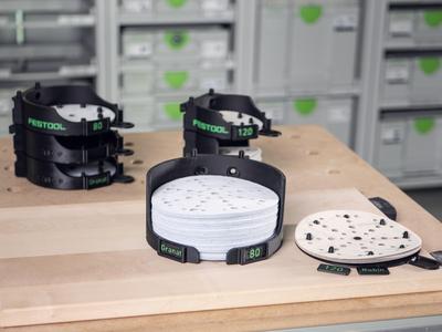 Festool Abrasive holder with positioning aid