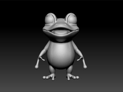 Frog - cartoon frog