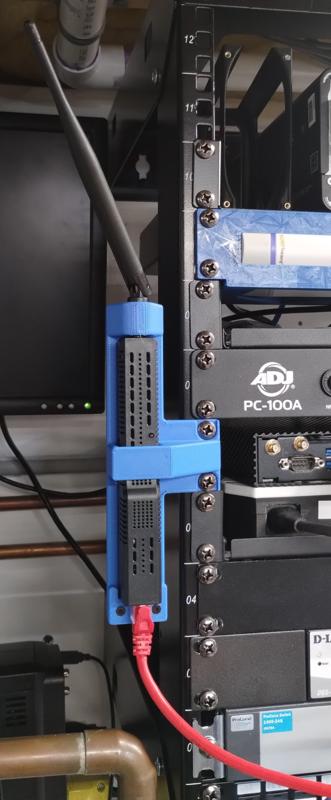 smlight SLZB-06 PoE Zigbee coordinator rack mount