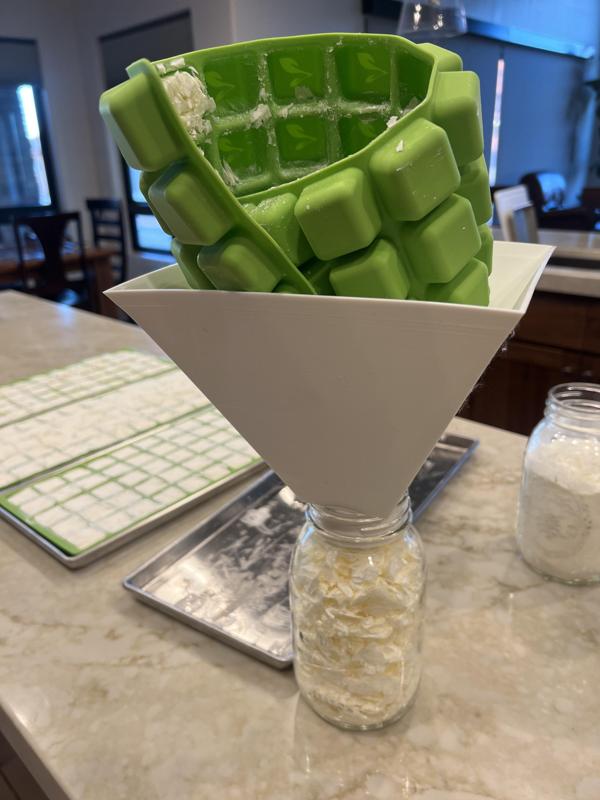 freeze dryer jar/bag funnel