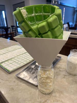 freeze dryer jar/bag funnel