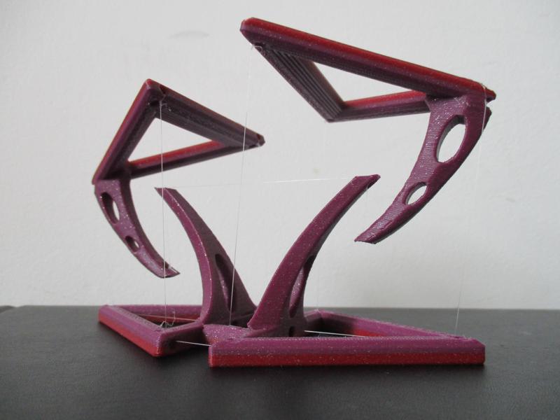 Dual Tensegrity - Connected Structures