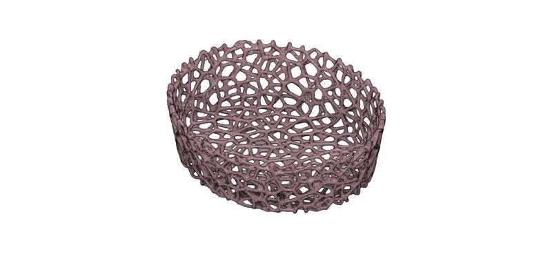 elliptical breadbasket with voroni version