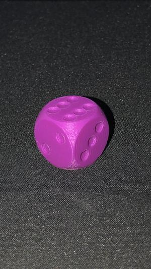 6 sided die