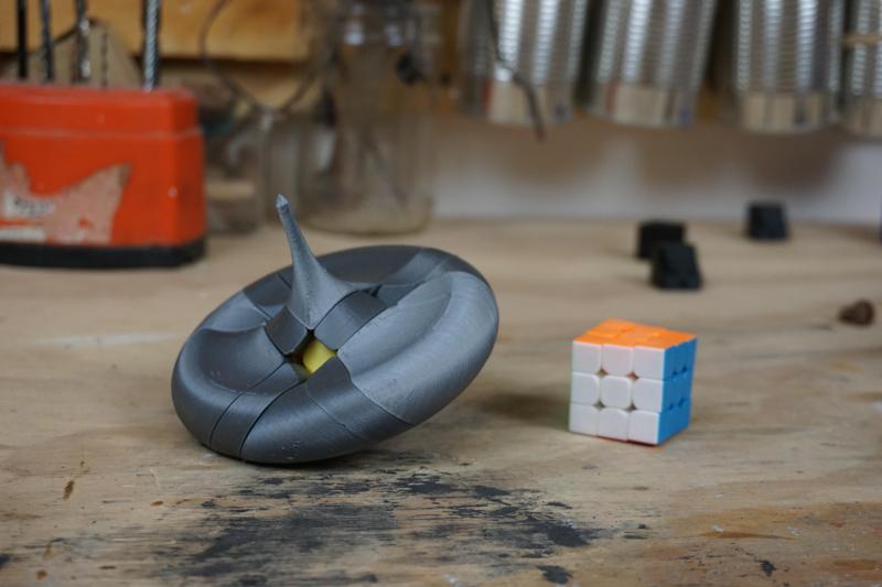 3x3 Spinning Top Puzzle